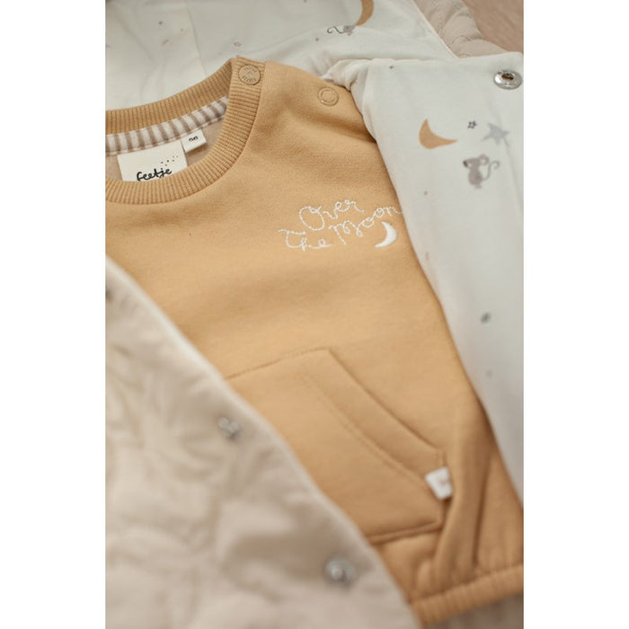 Feetje | Sweater boxy oversized | Okergeel