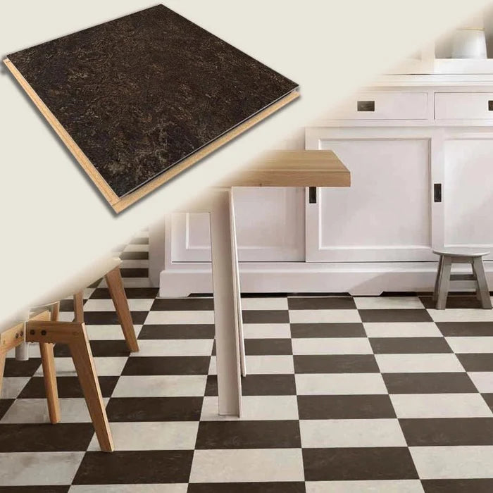 12"x12" Carton of 7 (6.78 sq/ft-box) / Dark Bistre