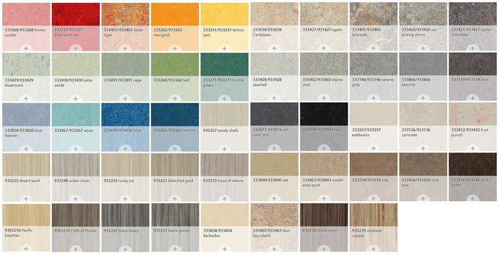 Forbo Marmoleum Click Cinch Loc Tile Flooring Colors