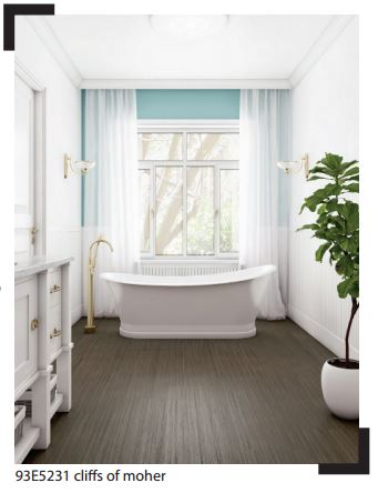 Forbo Marmoleum Click Flooring in Bathroom
