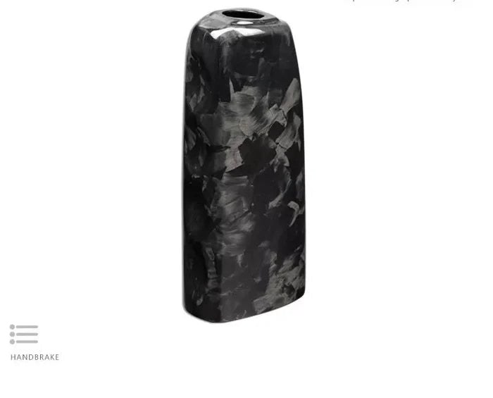 Forged Carbon Fiber Hand Brake Cover - Ford Mustang 2015-2022