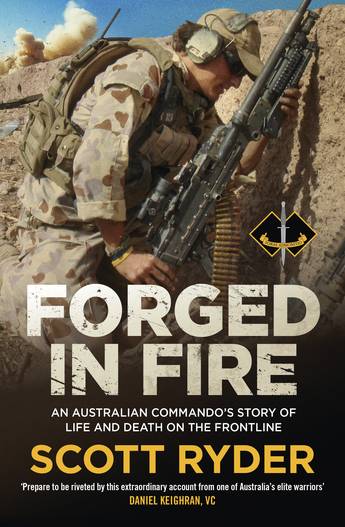 Forged in Fire - An Australian commando's story - Cover 1