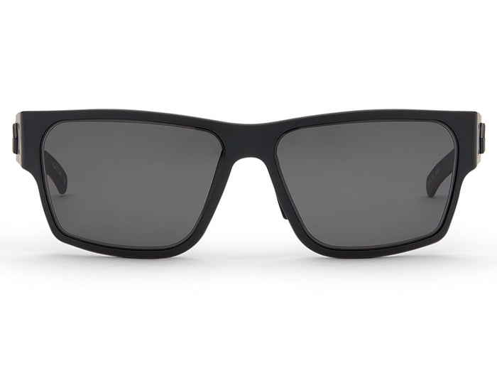 Gatorz Polarised Sunnies Black Front on