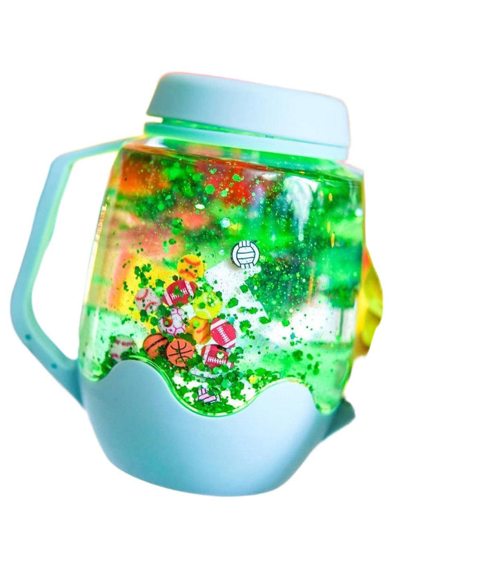Glo pals | Sensory play Cup | Frosty blue