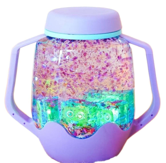 Glo pals | Sensory play Cup | Purple