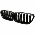 Gloss Black Dual Slat Front Kidney Grille - BMW F10 / F11 M5
