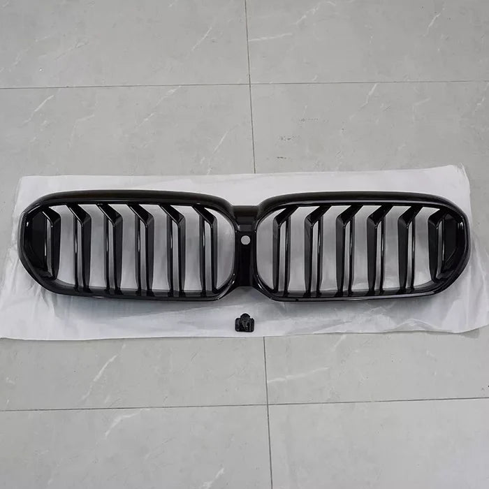 Gloss Black Front Kidney Grille Dual Slat Grill - BMW G30 5 Series