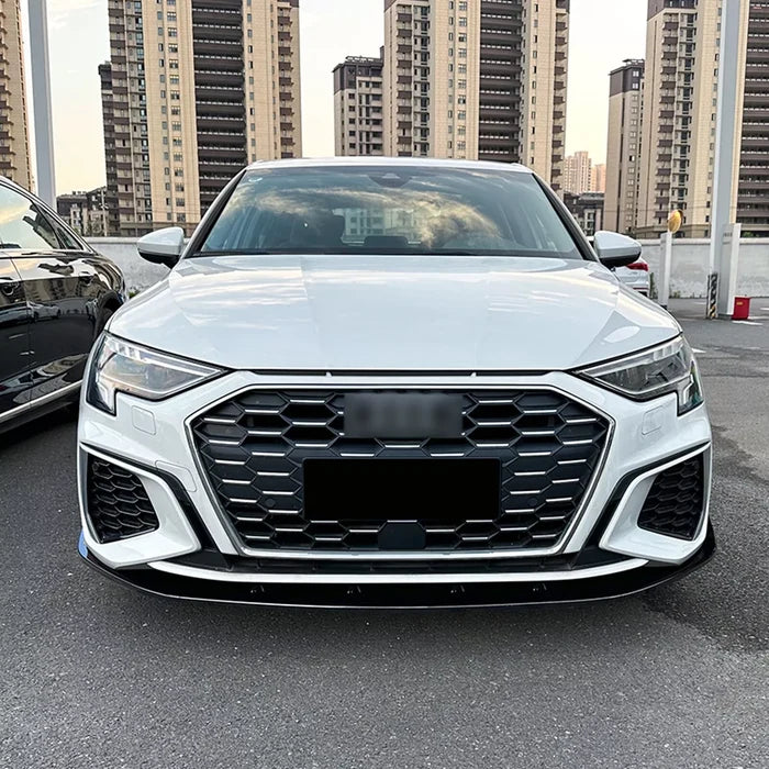 Gloss Black Front Lip Splitter - Audi A3 8Y S3 2021-UP