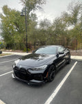 Gloss Black MP Front Lip - BMW  4-Series G22 G23 M Sport 2020+