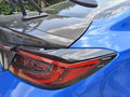 Gloss Black Rear Tail Light Eyebrow Cover Trim - Subaru BRZ Toyota GR86 2022-2023