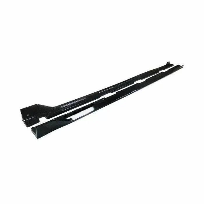 Gloss Black Side Skirts Extension - Honda Civic 22-26