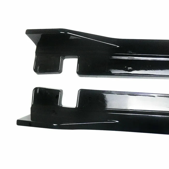 Gloss Black Side Skirts Extension - Honda Civic 22-26