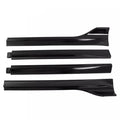 Gloss Black Side Skirts Extension V3  - 20-24 Tesla Model Y