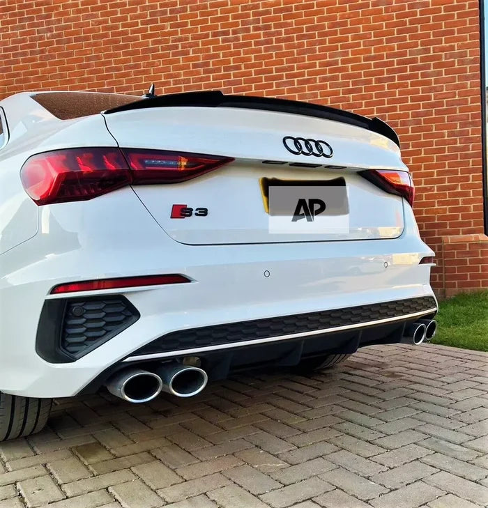 Gloss Black V Style Rear Spoiler - Audi A3/S3/ & RS3 8Y