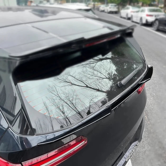 Gloss Black V Style Tail Gate Trunk Mid Spoiler - 25-26 BMW G45 X3