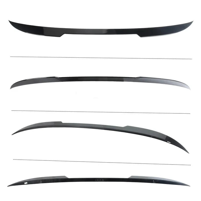 Gloss Black V Style Tail Gate Trunk Mid Spoiler - 25-26 BMW G45 X3