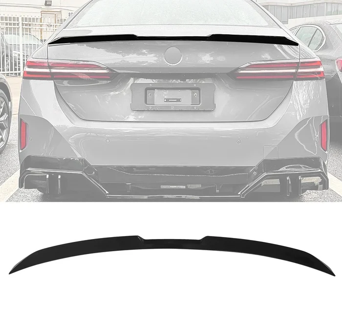 Gloss Black V Style Trunk Spoiler - BMW G60 5 Series& I5& 25 G90 M5