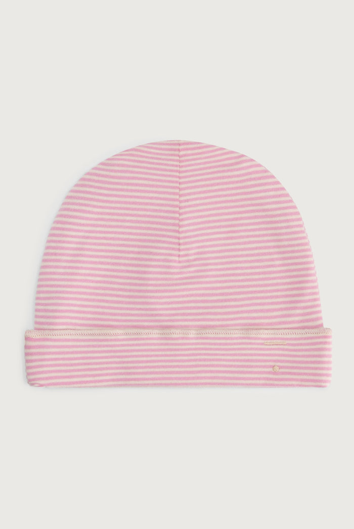 Gray Label | Baby Beanie GOTS | bubblegum - cream