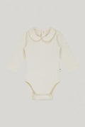 Gray label | baby collar onesie cream