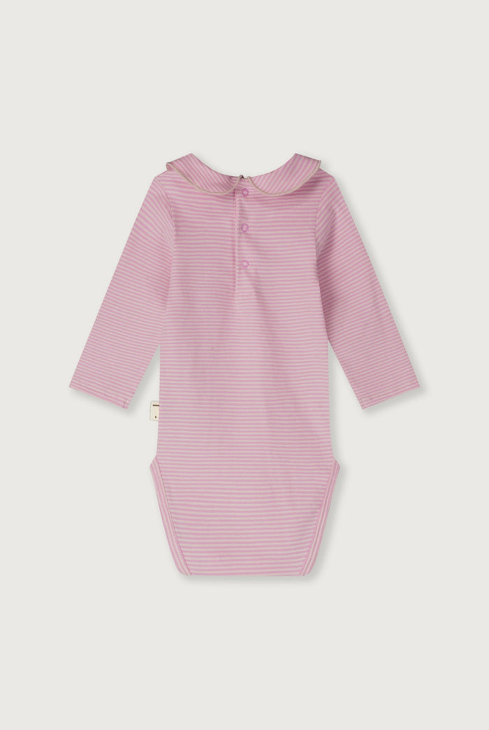 Gray Label | Baby Collar Onesie GOTS | bubblegum - cream