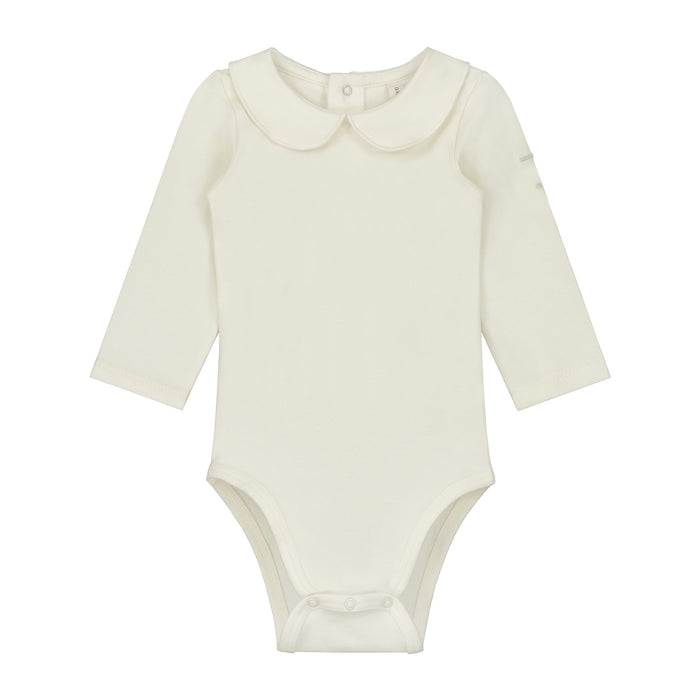 Gray Label | Baby collar onesie GOTS cream