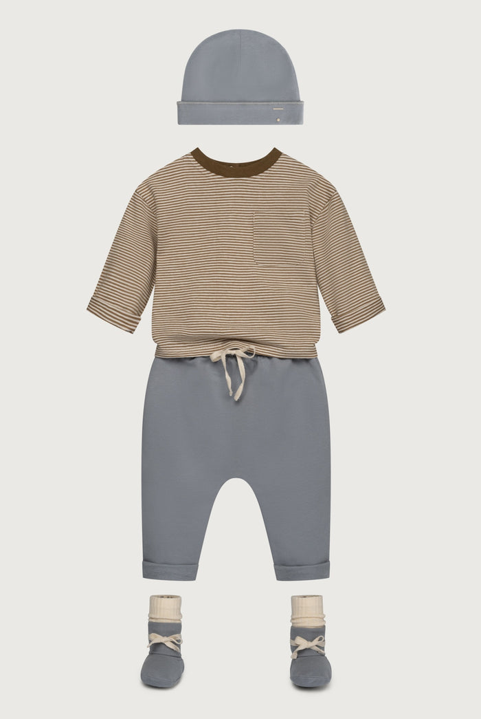 Gray Label | Baby Pants GOTS | stone gray