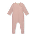 Gray Label | Newborn suit snaps GOTS faded pink