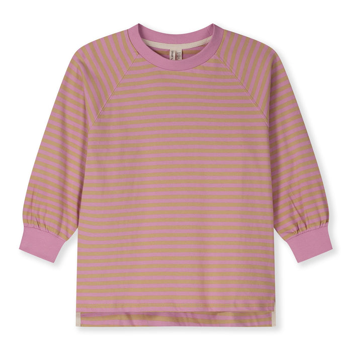 Gray Label | Oversized L/S Tee GOTS | bubblegum - cookie