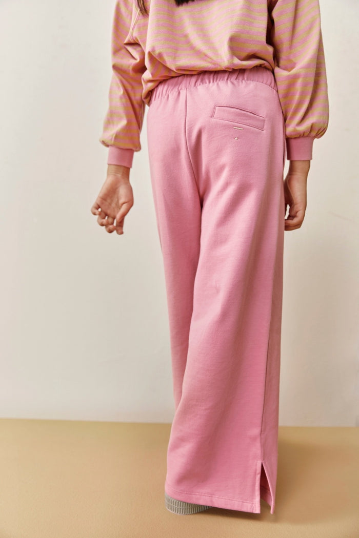 Gray Label | Straight Pants With slit GOTS | bubblegum