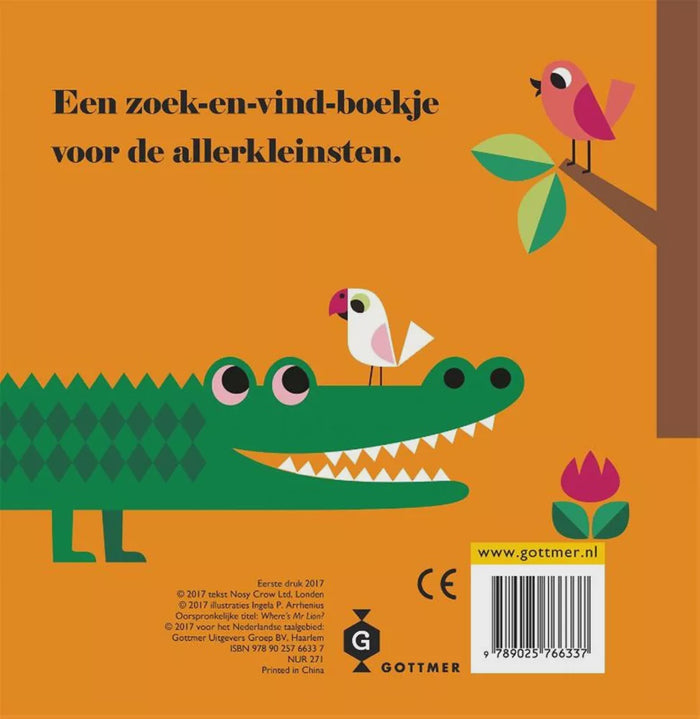 Harlekijn | Buggyboek Leeuw, waar ben je