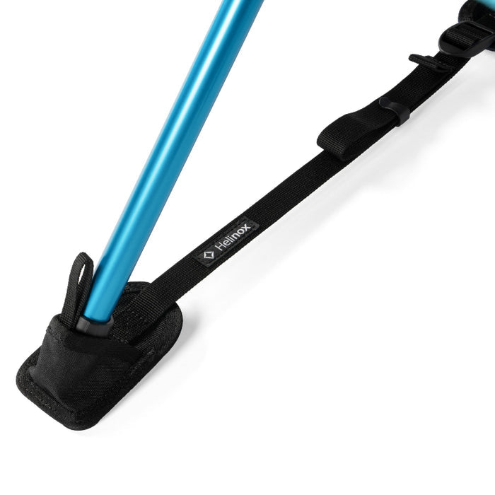 Helinox Ground Strap connected to leg