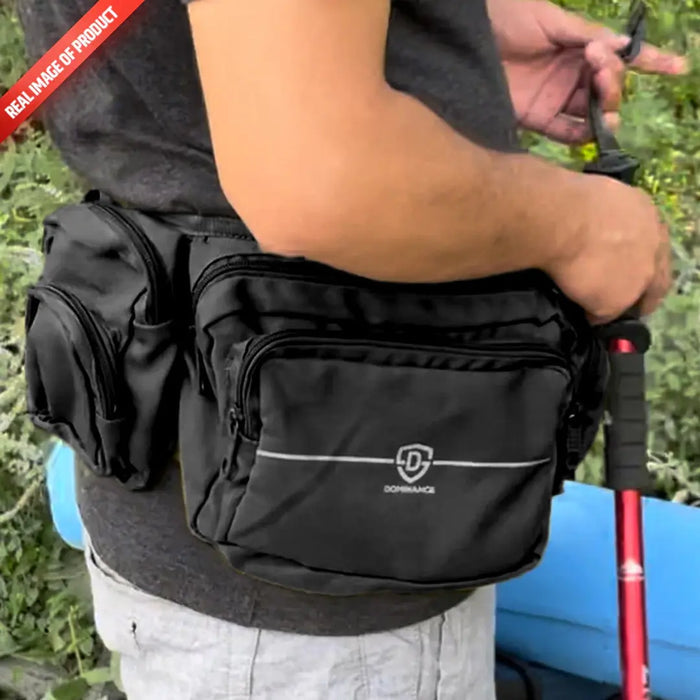 High Quality Waist Bag 7L Black DOMINANCE