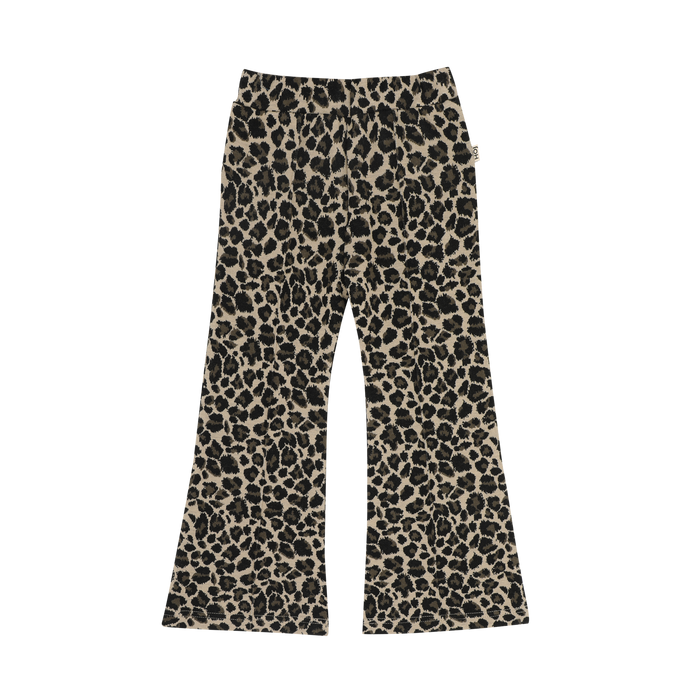 House of Jamie | Flared pants | Leopard moonlight (jacquard)