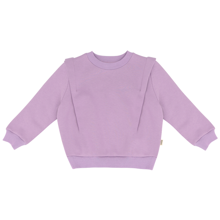 House of Jamie | Shoulder sweater | Frosted lilac