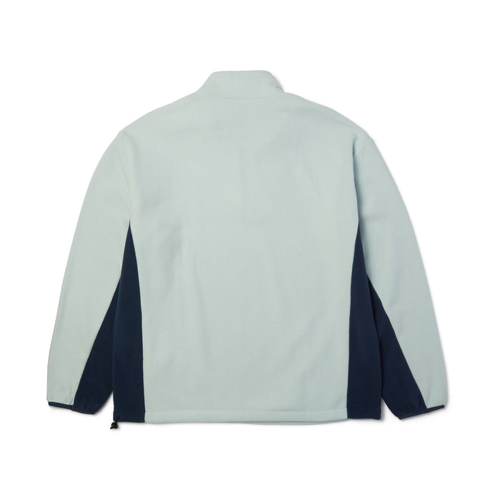 HUF Basecamp Sky Blue Quarter Zip Polar Fleece