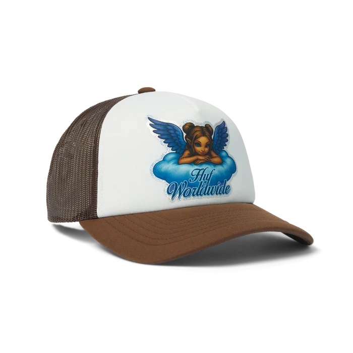 HUF Bliss Brown Trucker Hat