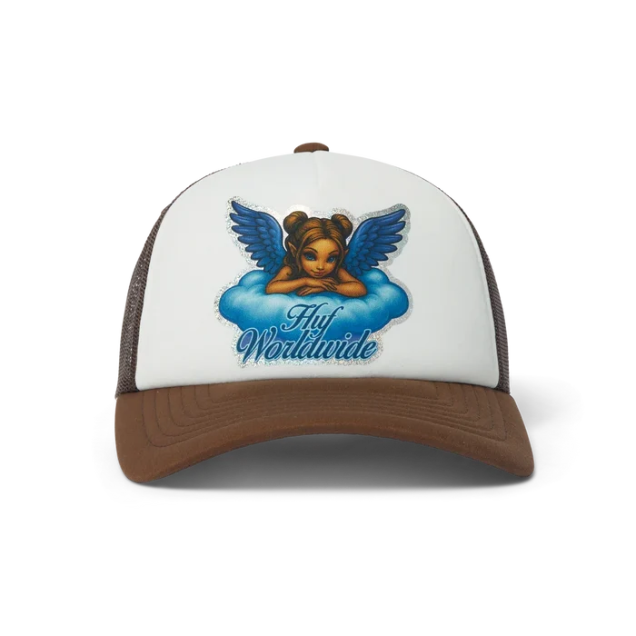 HUF Bliss Brown Trucker Hat
