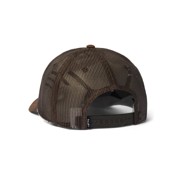 HUF Bliss Brown Trucker Hat
