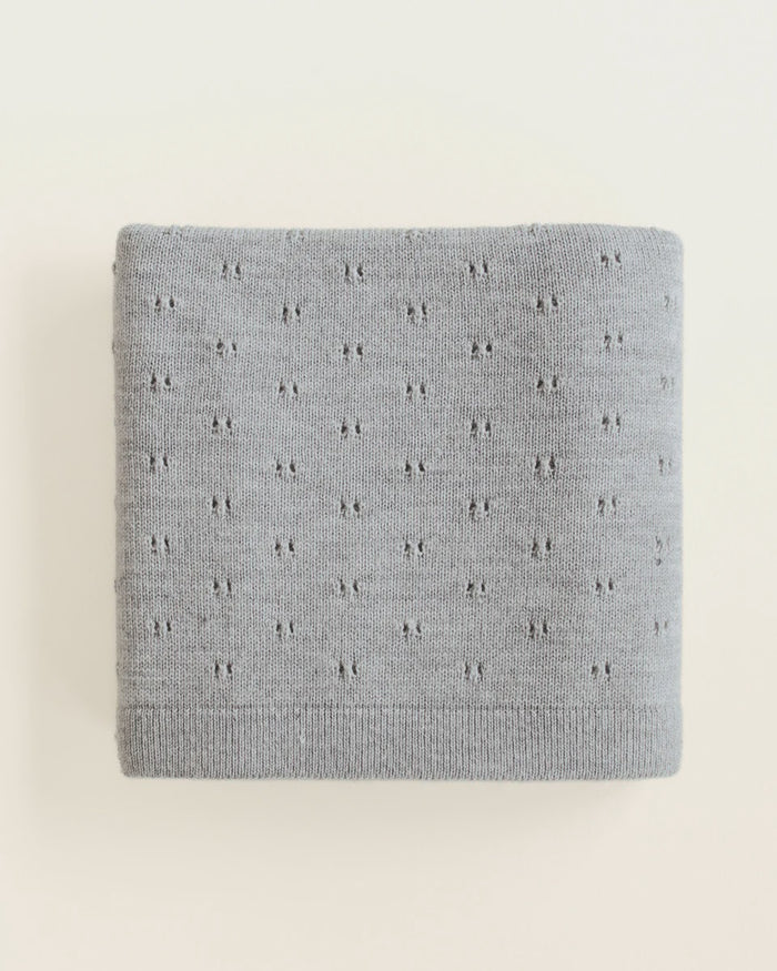 Hvid | Blanket Bibi | Grey Melange