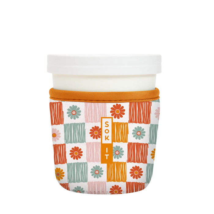 Sok-It IceCreamSok - Boho Floral   IceCreamSok-Evergreen