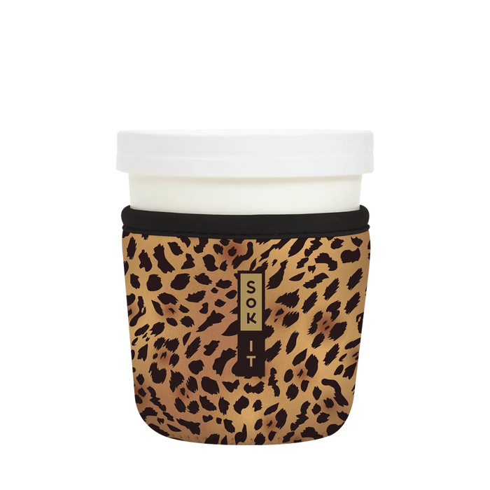 Sok-It IceCreamSok for Standard Pint - Classic Leopard Default-Title 14.99 IceCreamSok-Animal Prints
