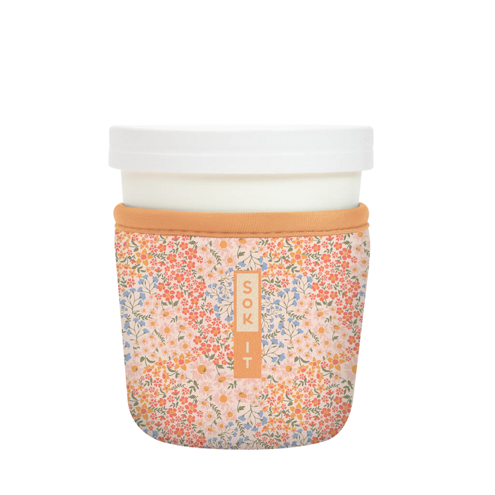 Sok-It IceCreamSok - Dainty Florals   IceCreamSok-Spring Holiday