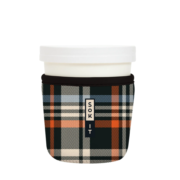 Sok-It IceCreamSok - Fall Flannel   IceCreamSok-Fall Holiday