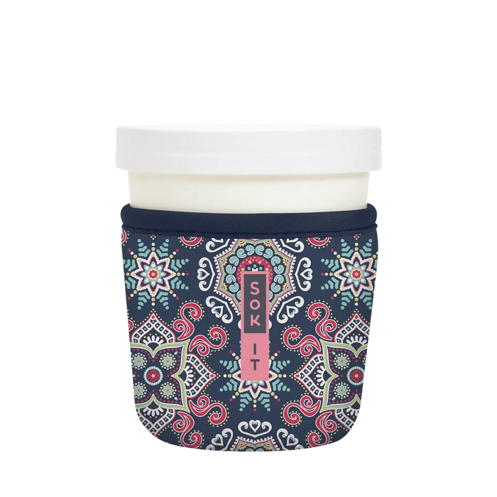 Sok-It IceCreamSok for Standard Pint - Floral Burst Default-Title 7.49 IceCreamSok-Bohemian