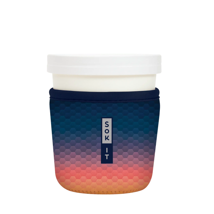 Sok-It IceCreamSok - Hexagon Sunset   IceCreamSok-Ombre