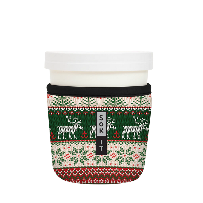 Sok-It IceCreamSok - Holiday Sweater   IceCreamSok-Winter Holiday