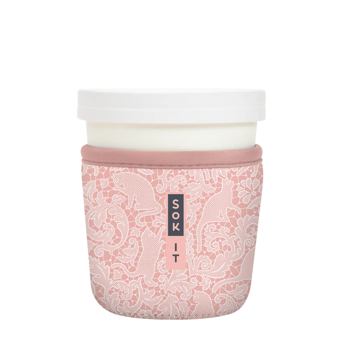 Sok-It IceCreamSok - Paisley Pink Cats   IceCreamSok-Animals