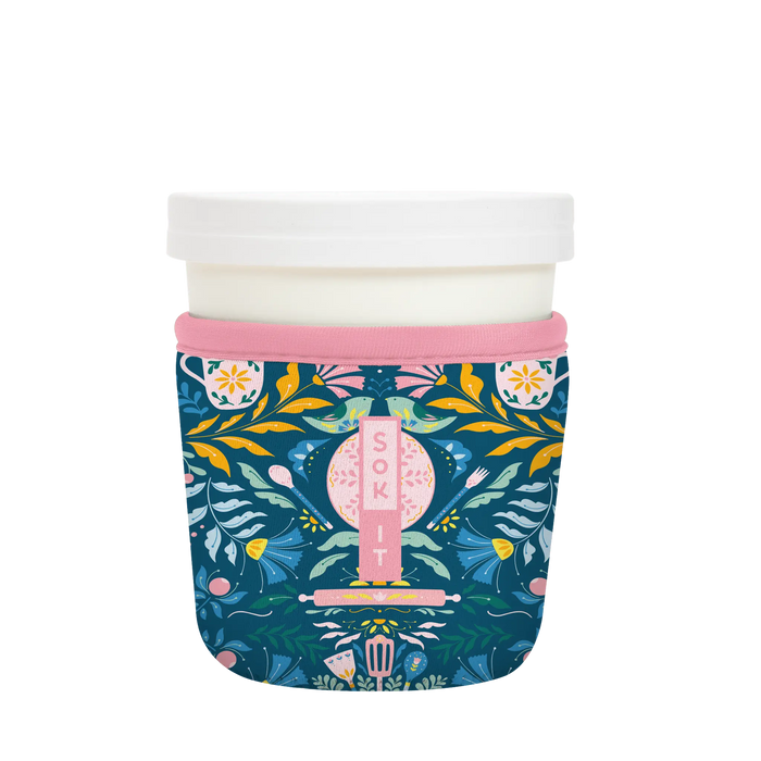 Sok-It IceCreamSok - Wild-Flour   IceCreamSok-FW Floral