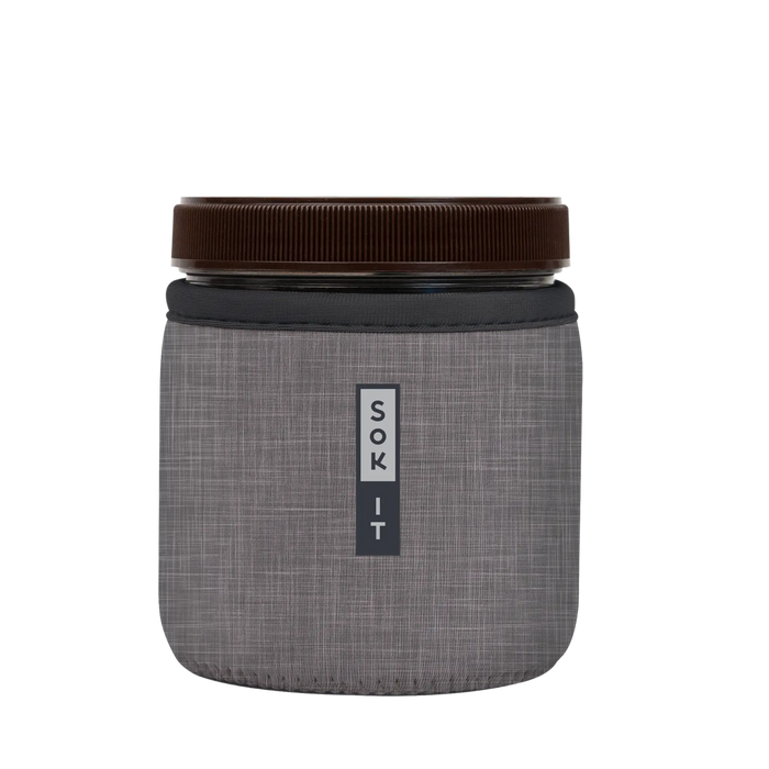 Sok-It IceCreamSok for Talenti Style Pint - Anthracite 16oz Talenti Pint 15.99 IceCreamSok-Evergreen