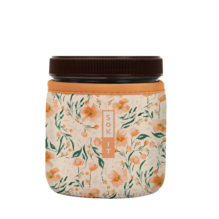 Sok-It IceCreamSok for Talenti Style Pint - Blush Blossoms   IceCreamSok-Evergreen